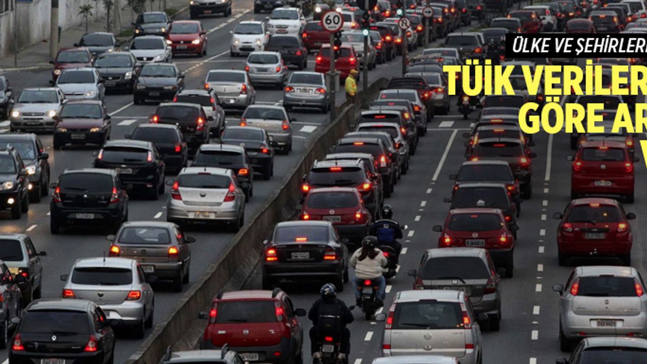 İşte Eskişehir’deki trafiğe kayıtlı araç sayısı