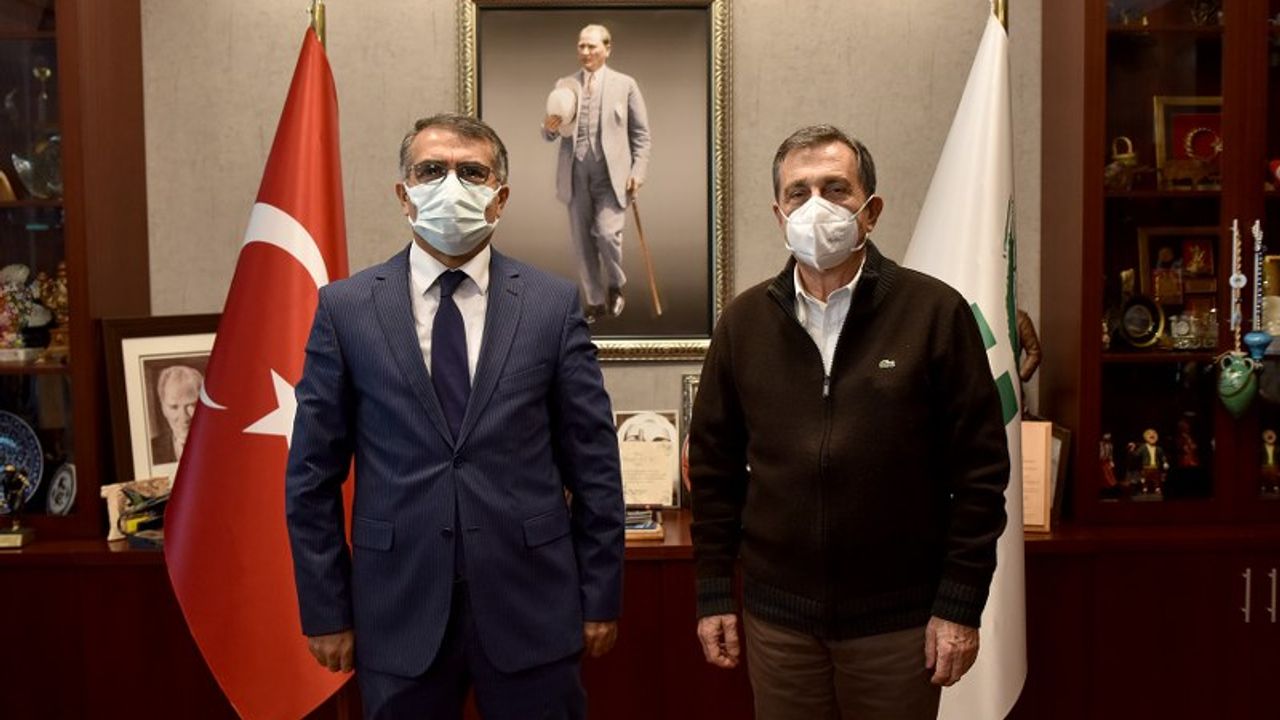 Kaymakam Önal’dan  Başkan Ataç’a ziyaret