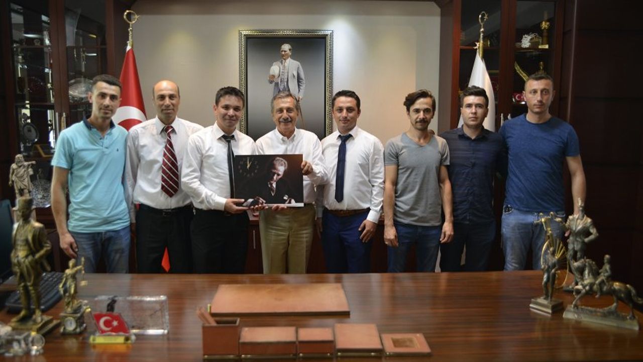 Uzmanlar Federasyonu Başkan Ataç’ı ziyaret etti
