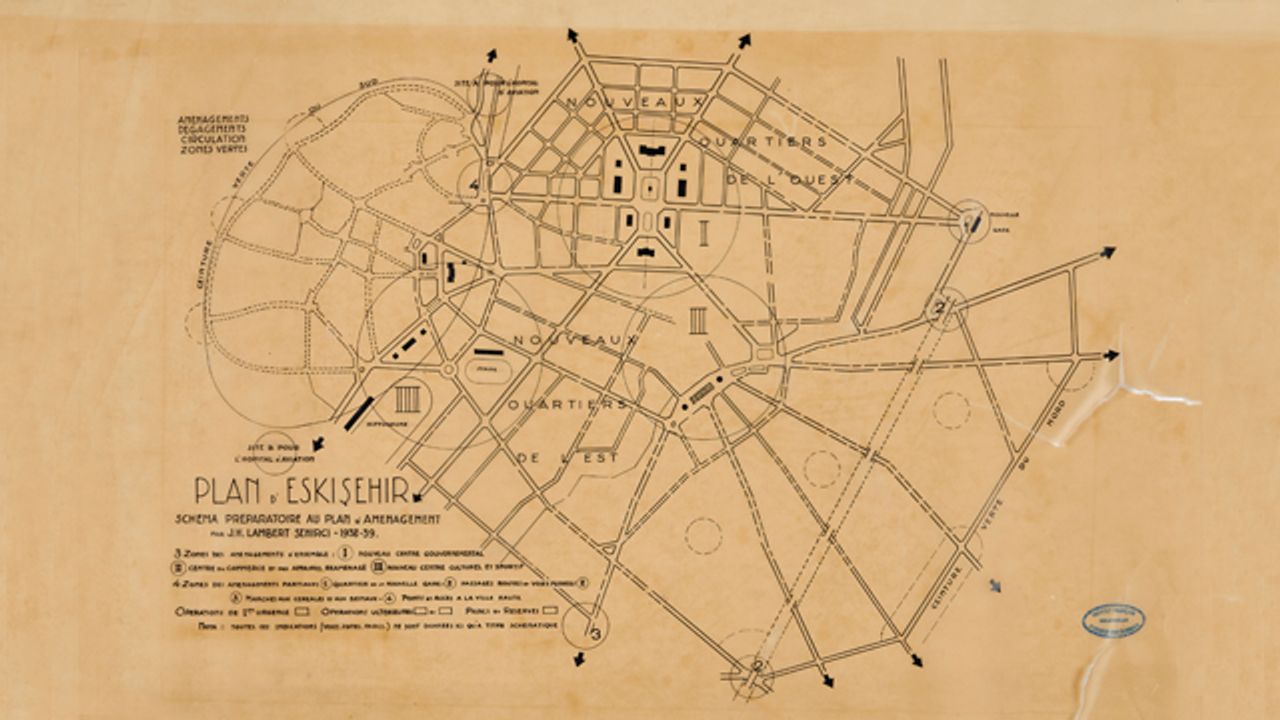 1930’lardaki kent planı sergilenecek
