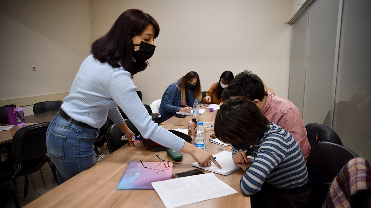 Gençler Tepebaşı’nda Japonca öğreniyor
