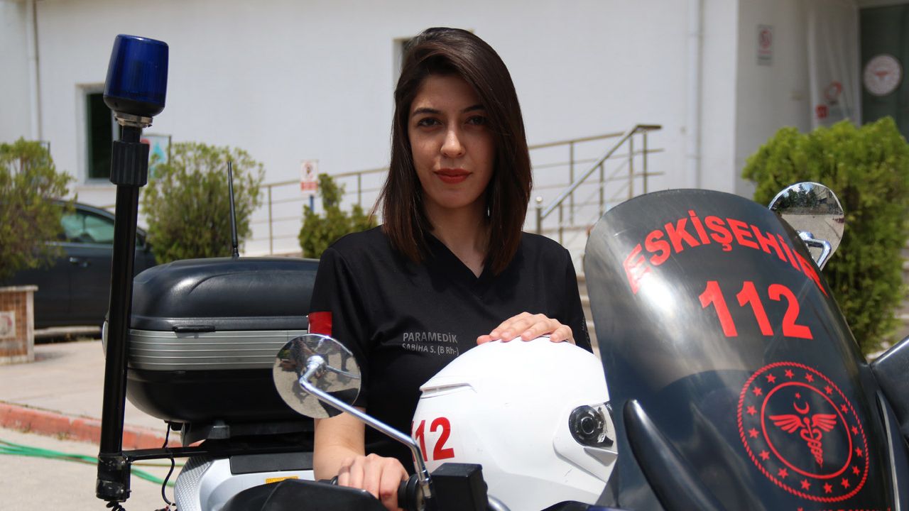 Eskişehir’in motosiklet ambulansları 20 günde 170 vakaya ulaştı