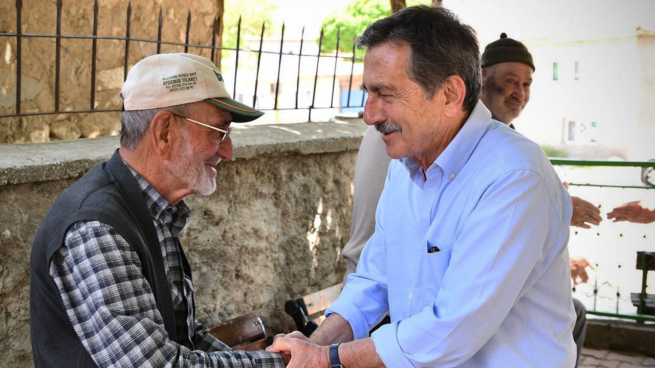 Başkan Ataç kırsal mahallelerde vatandaşlar ile buluştu