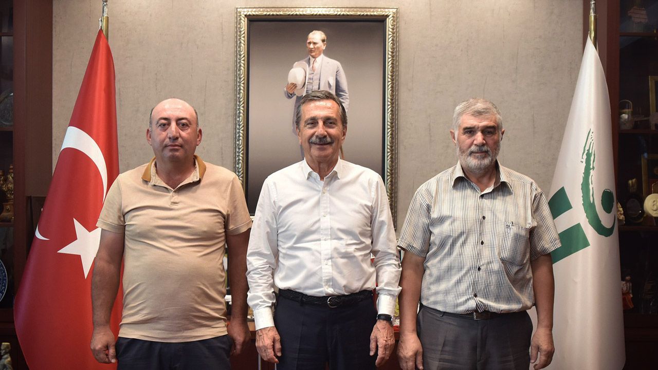 Başkan Ataç, Döğerli başkanları ağırladı