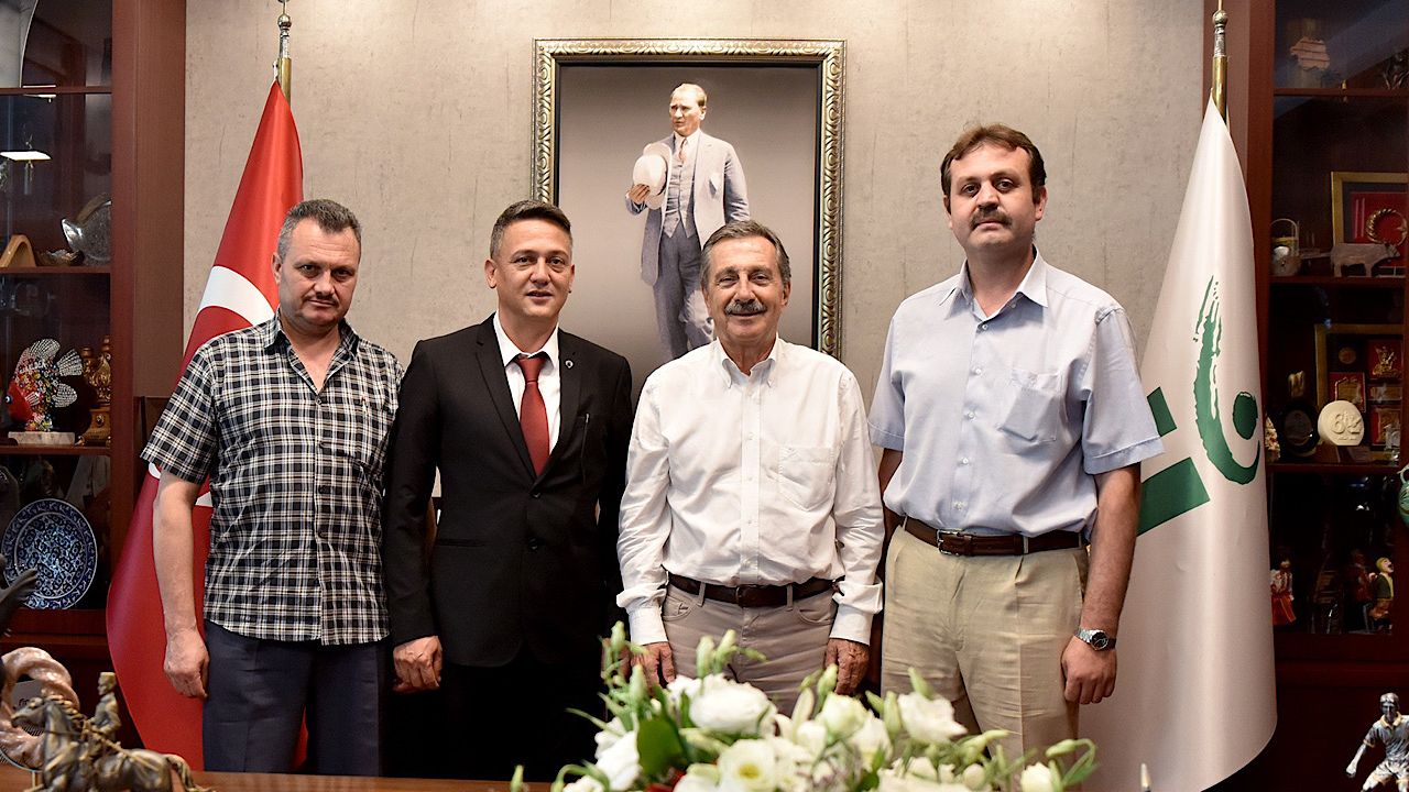 Başkan Ataç'a ziyaretler