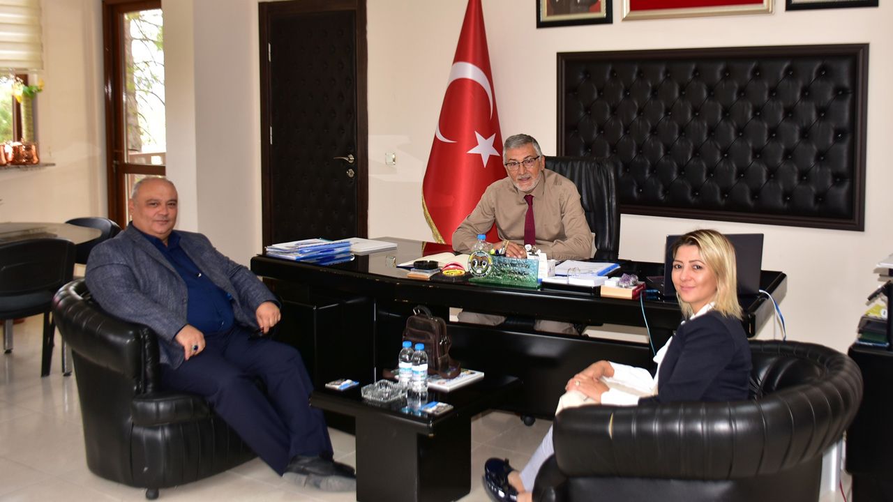 PTT heyetinden Başkan Bozkurt'a ziyaret