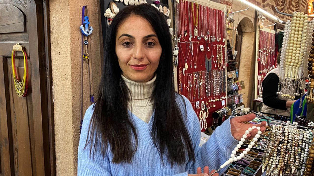 Kadın girişimciler lüle taşlarıyla Eskişehir’i tanıtıyor