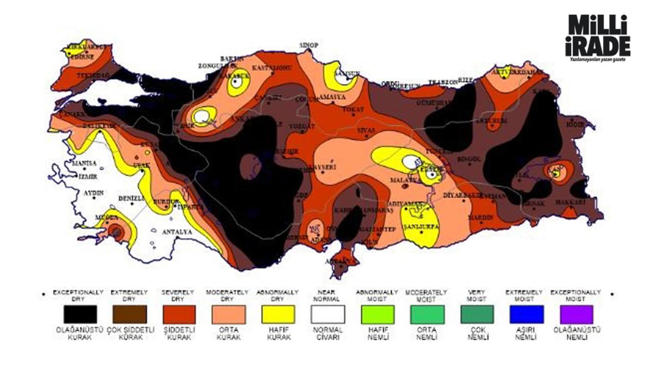 Eskişehir 'çok şiddetli kuraklık' tehlikesi altında