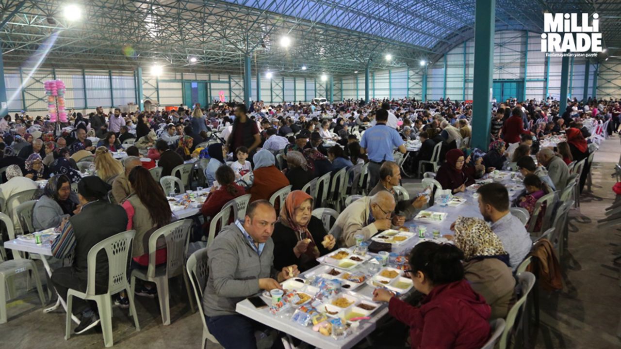 8 mahallede iftar programı