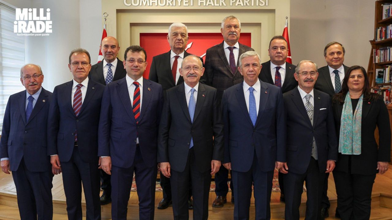 CHP'li belediye başkanları, Kemal Kılıçdaroğlu ile görüştü