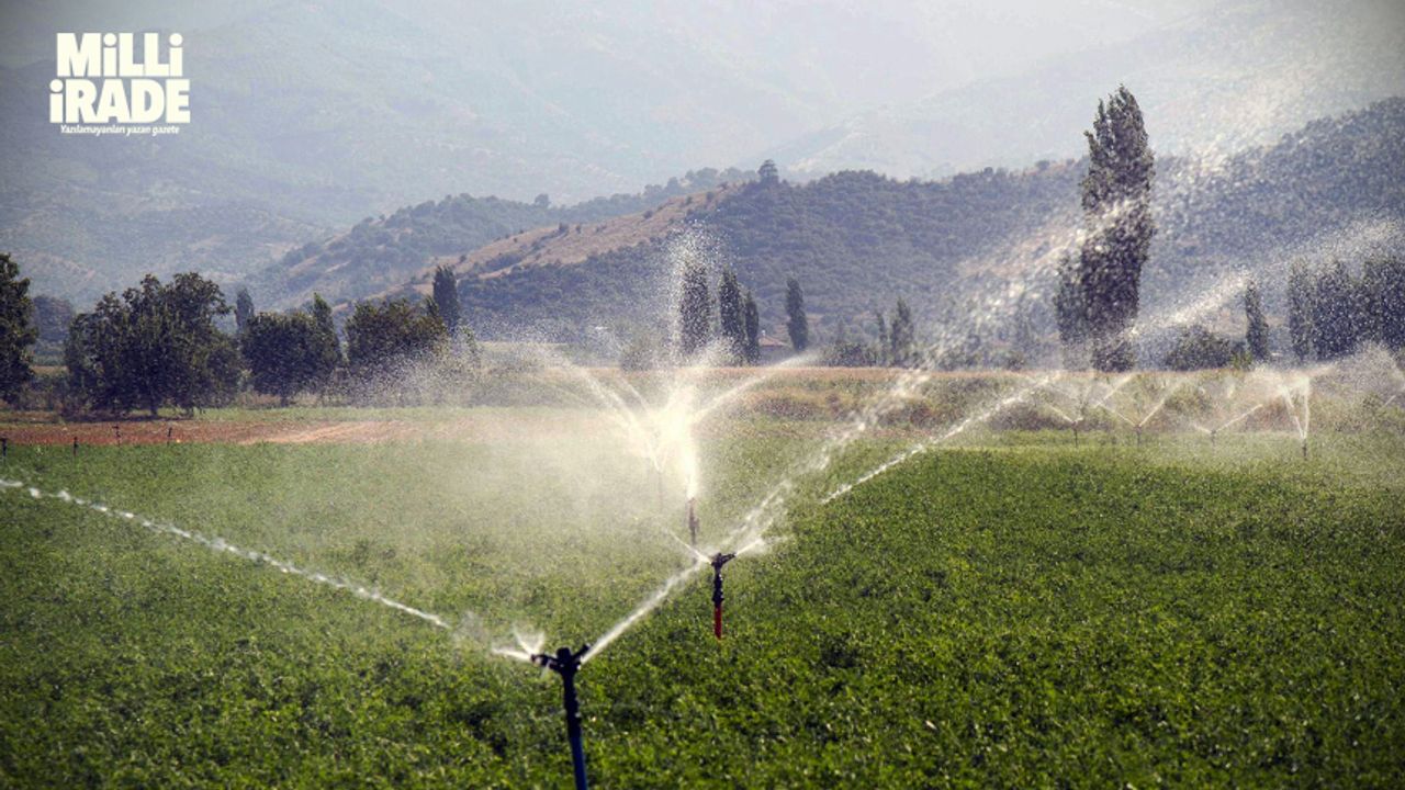 Tarımsal sulama bedelinin yüzde 50’sini devlet karşılayacak