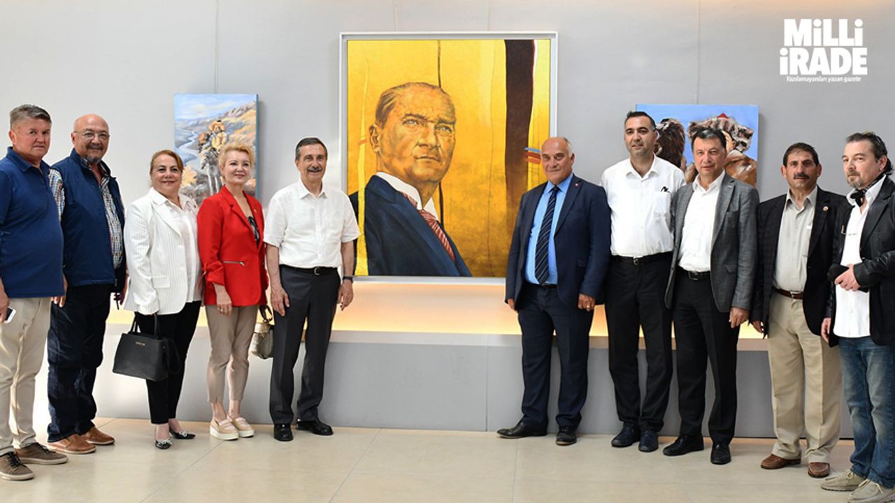Sanatçılar eserlerini Eskişehir'e armağan etti
