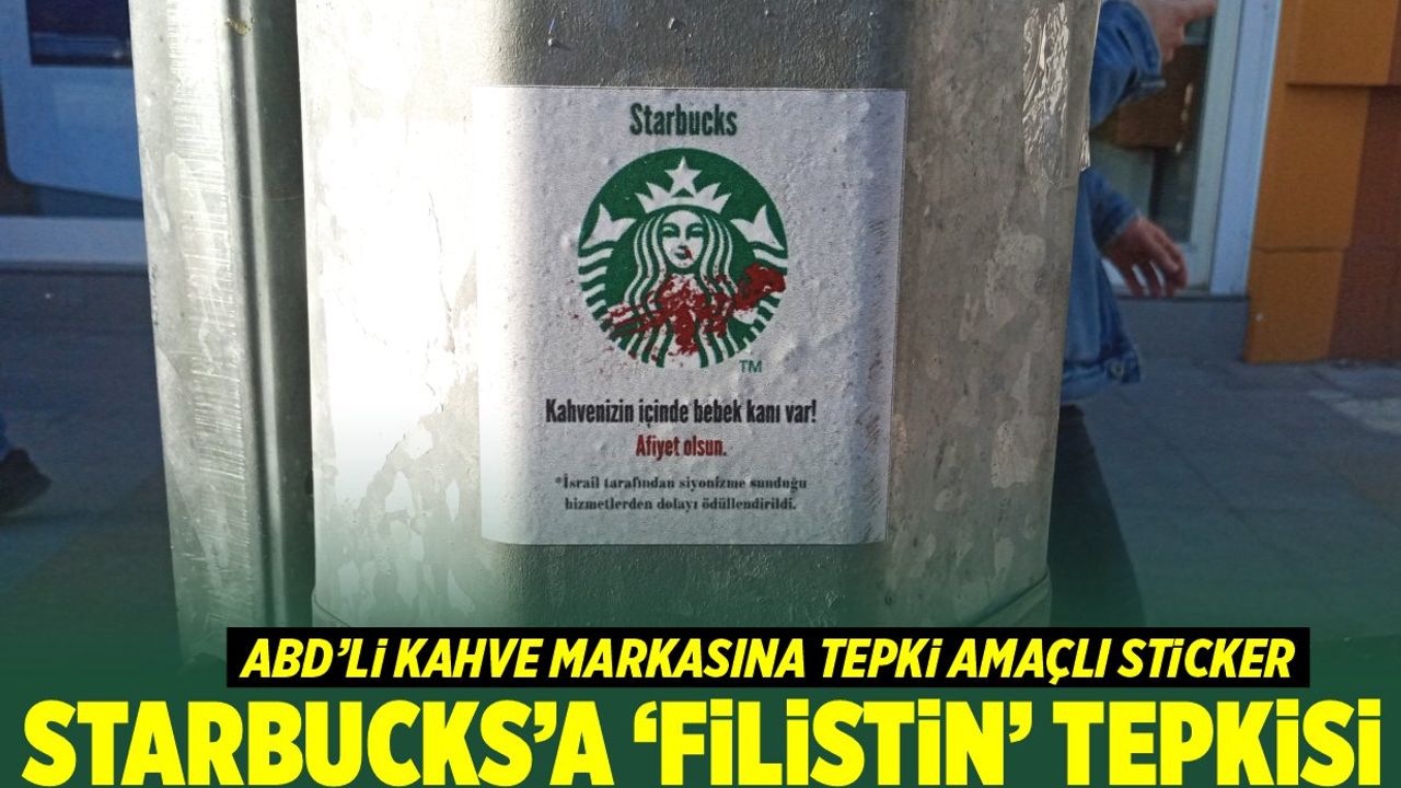 Starbucks'a 'Filistin' tepkisi