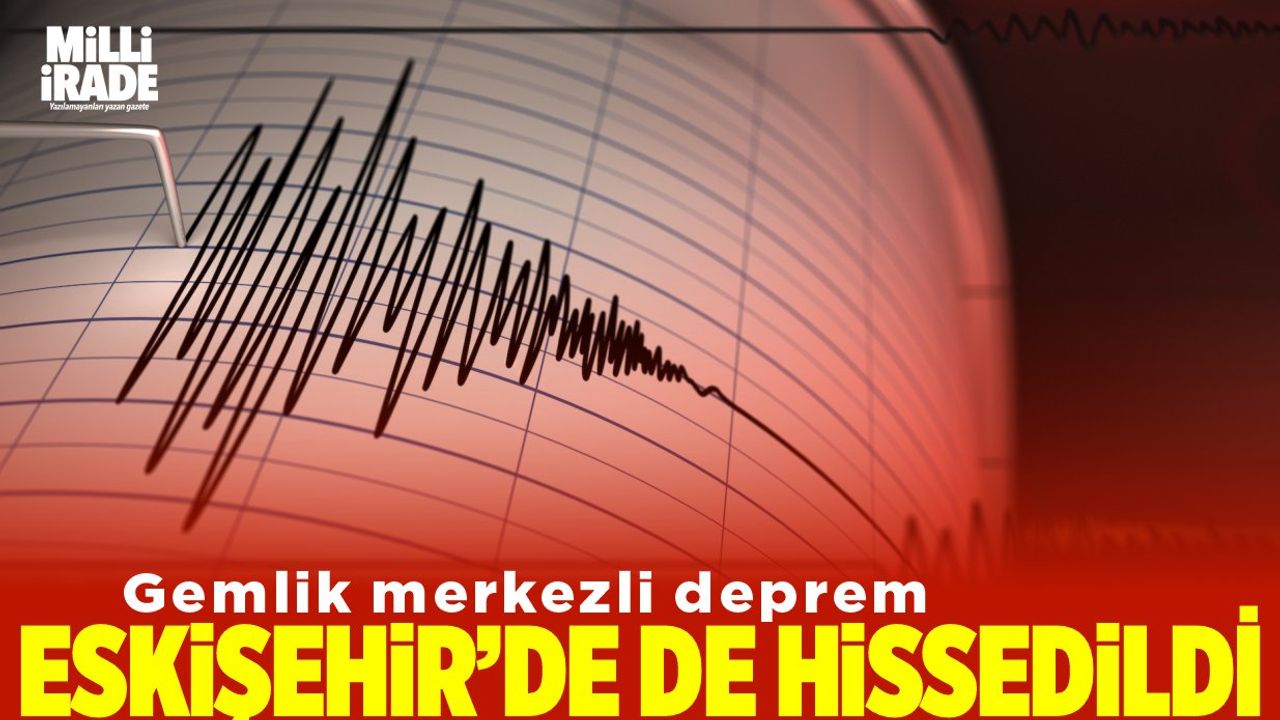 Bursa'da 5.1 büyüklüğünde deprem meydana geldi