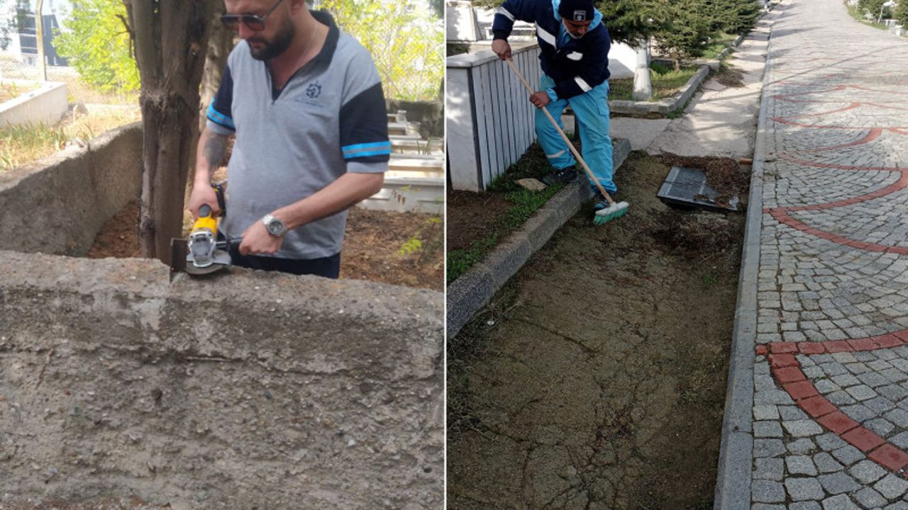 Mezarlıklar, Büyükşehir’le pırıl pırıl