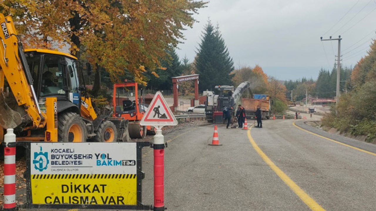 Kartepe zirve yolunda hazırlıklar tamam