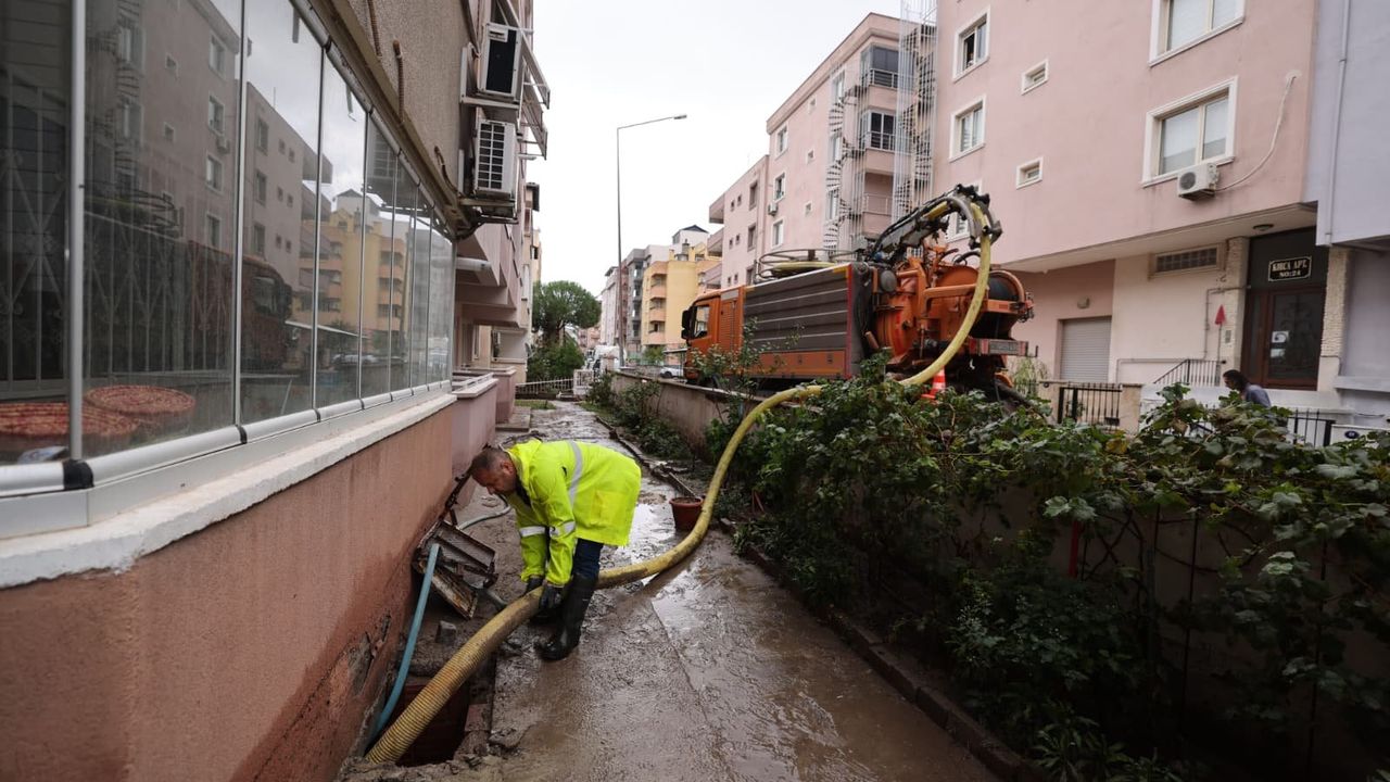 Bergama’da sel felaketi