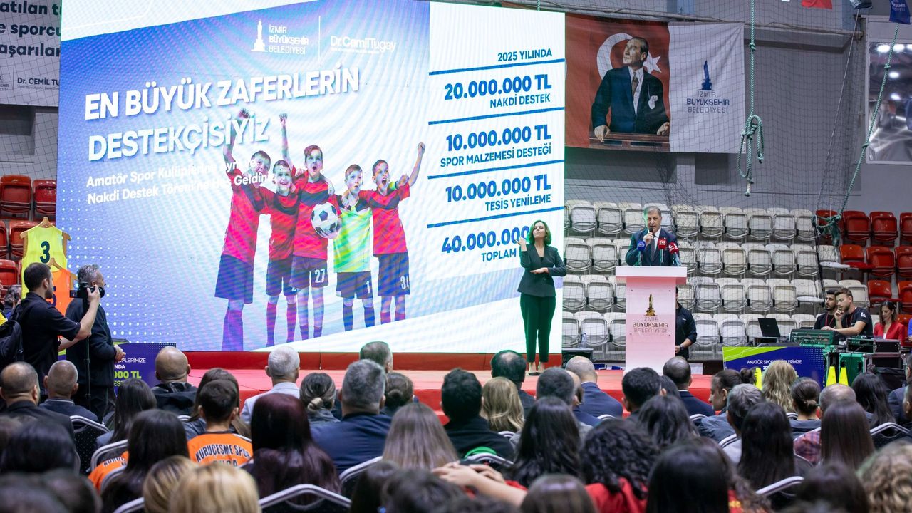 “Destek bizden şampiyonluklar sizden”