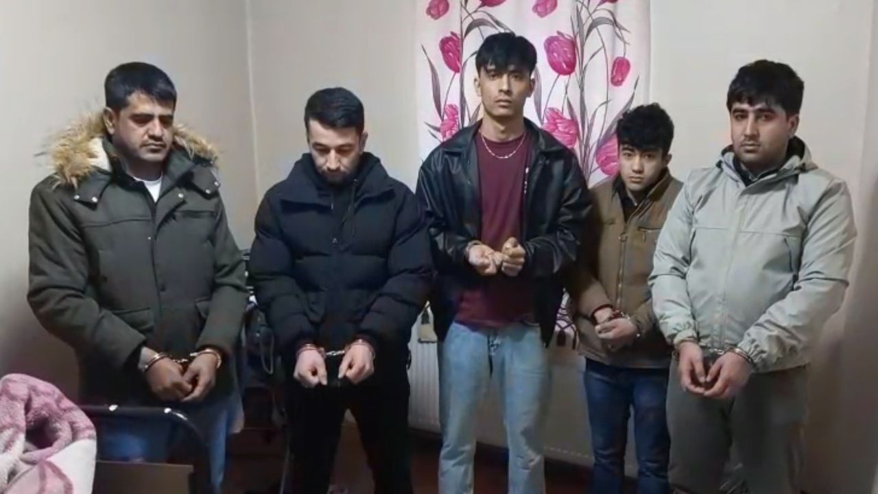 Bayburt’ta 5 düzensiz göçmen yakalandı