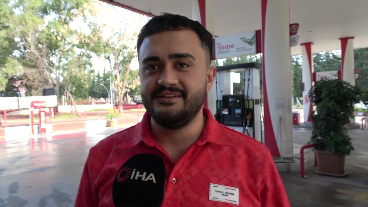 Mizah amaçlı video çekmek isterken 10 TL'sini kargaya kaptırdı