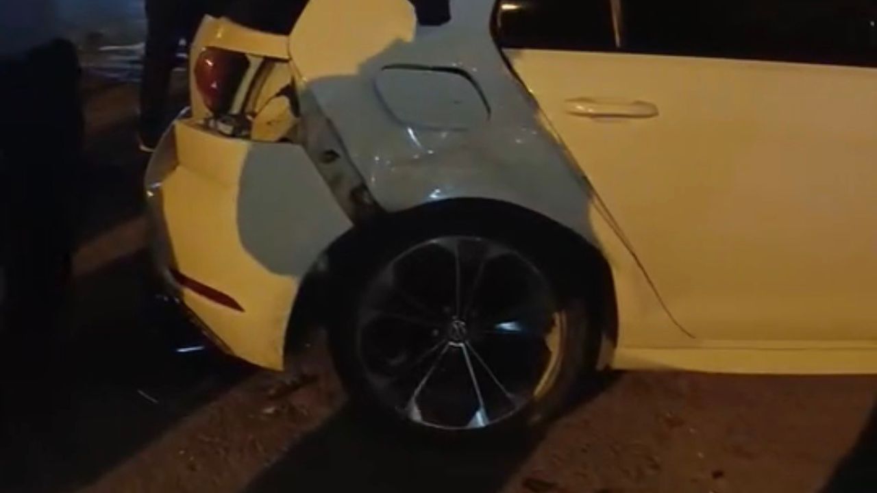 Mardin’de zincirleme trafik kazası 1 yaralı