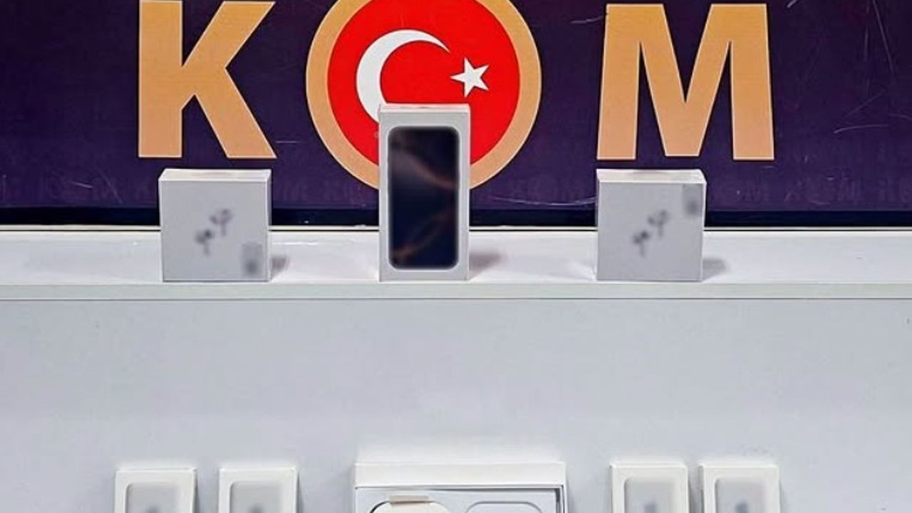 33,5 litre kaçak alkol ve elektronik cihaz yakalandı