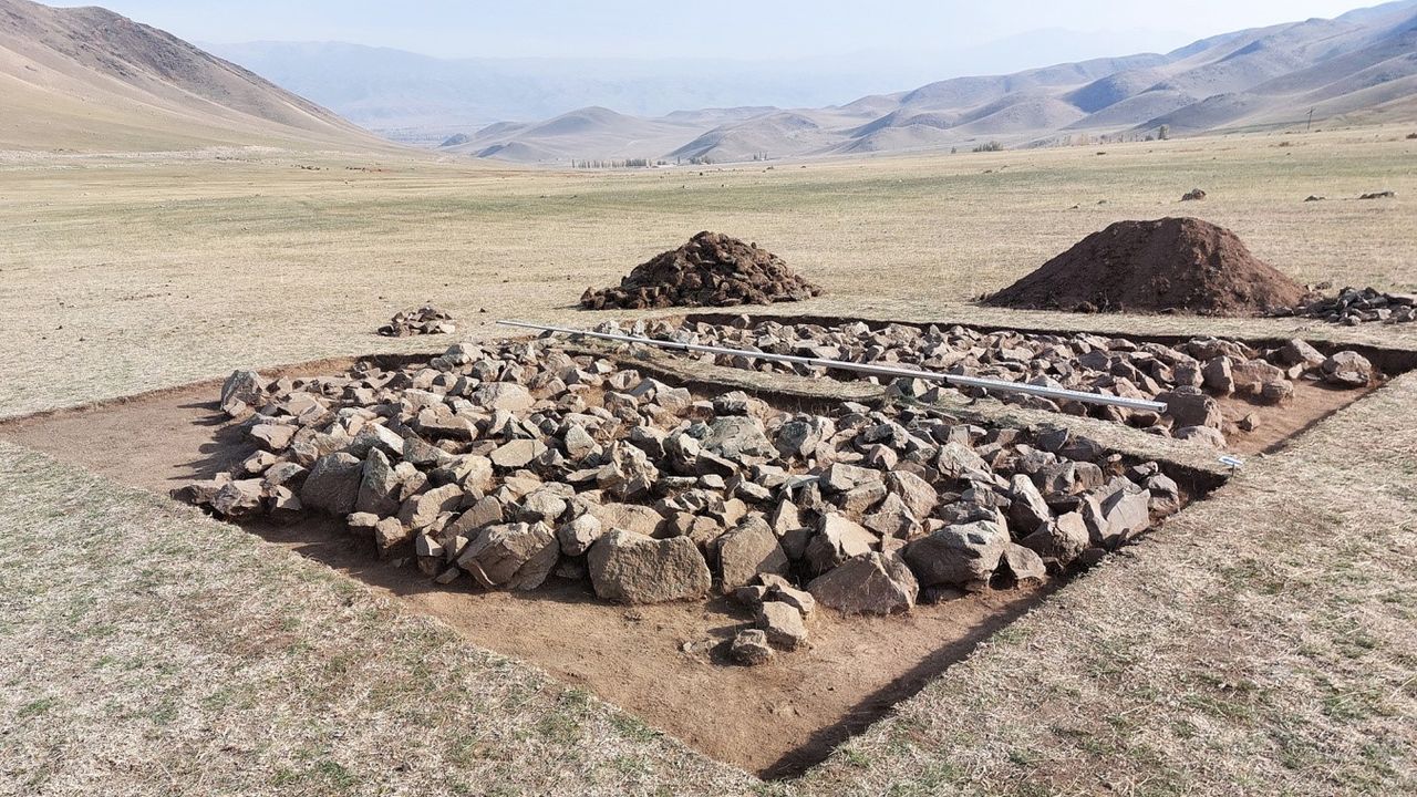 Erken Türk dönemine ait arkeolojik kalıntı bulundu