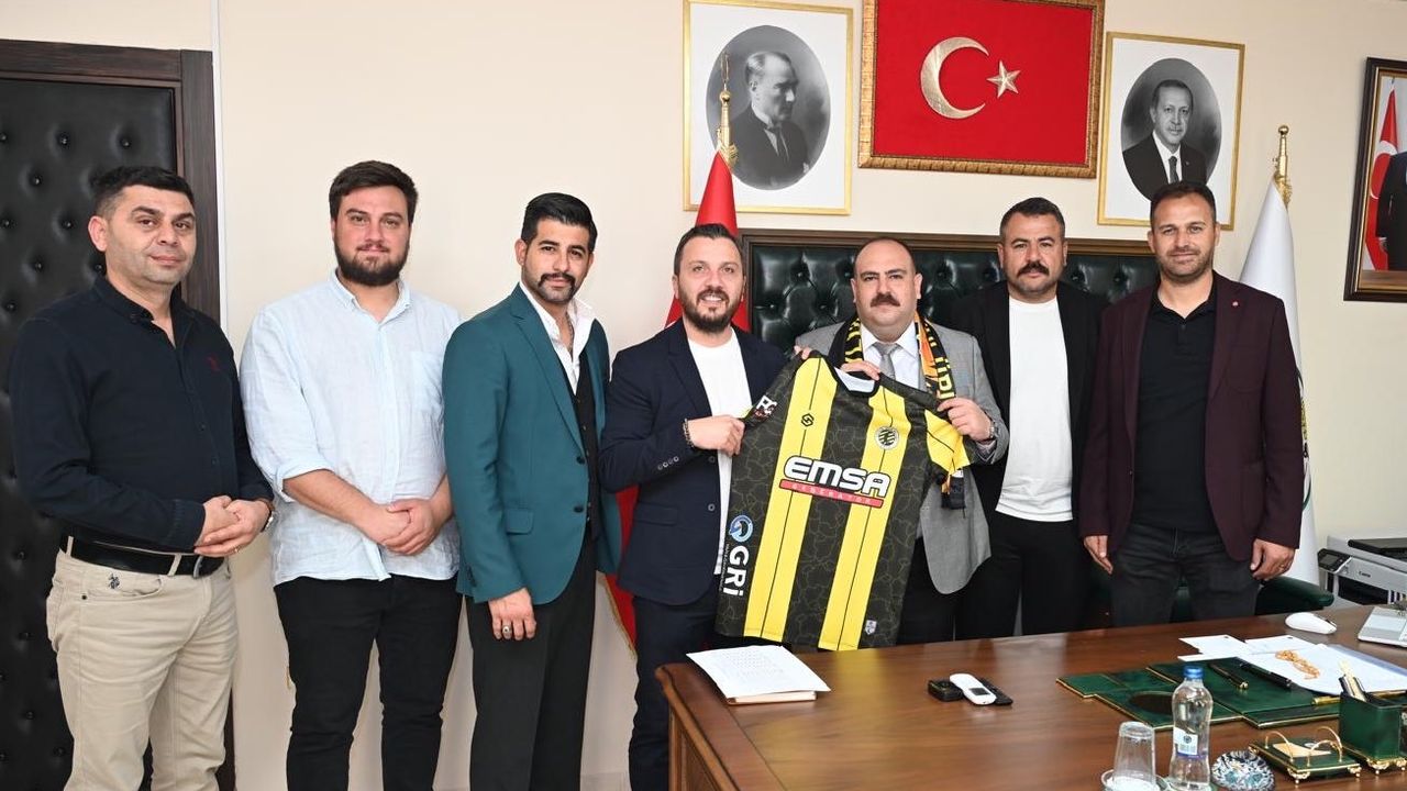 2 Eylül Spor Kulübü’nden Başkan Hamamcı’ya Ziyaret