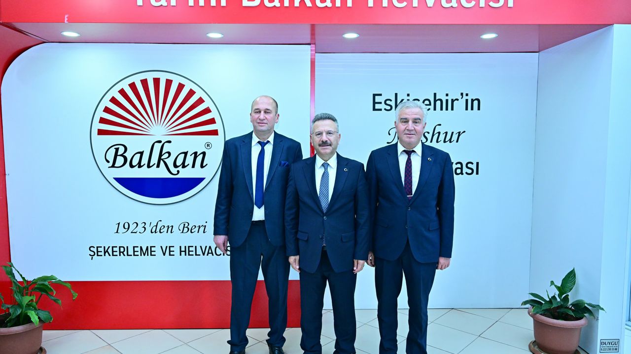 Vali Hüseyin Aksoy, Balkan Helva ve Şekerleme Fabrikası’nı Ziyaret Etti