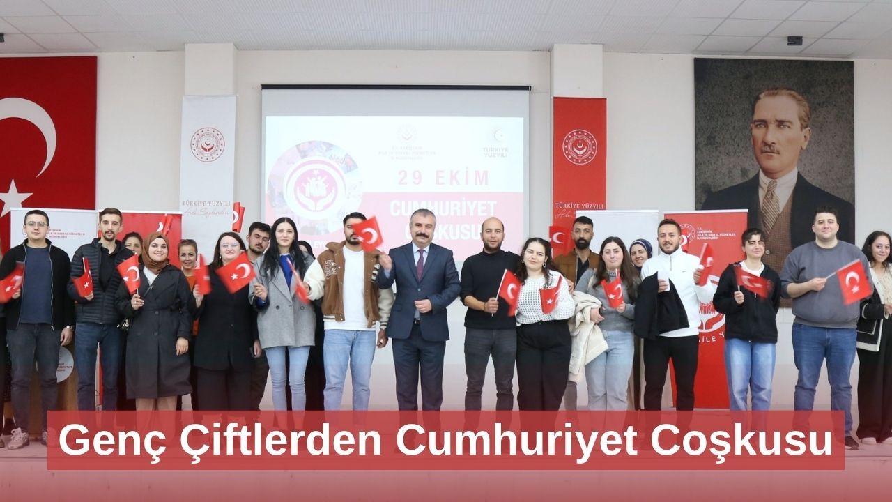 Genç Çiftlerden Cumhuriyet Coşkusu