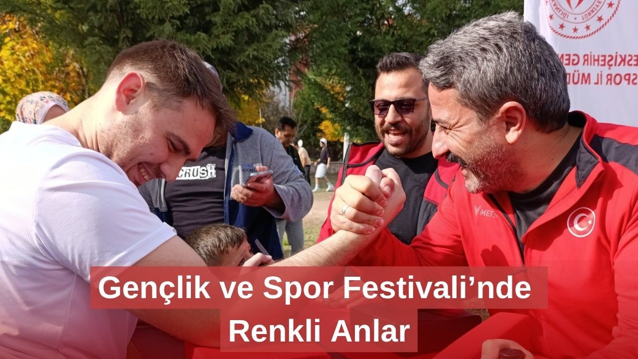 Gençlik ve Spor Festivali’nde Renkli Anlar