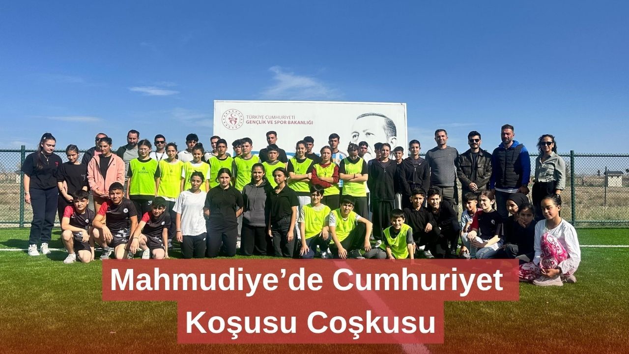Mahmudiye’de Cumhuriyet Koşusu Coşkusu