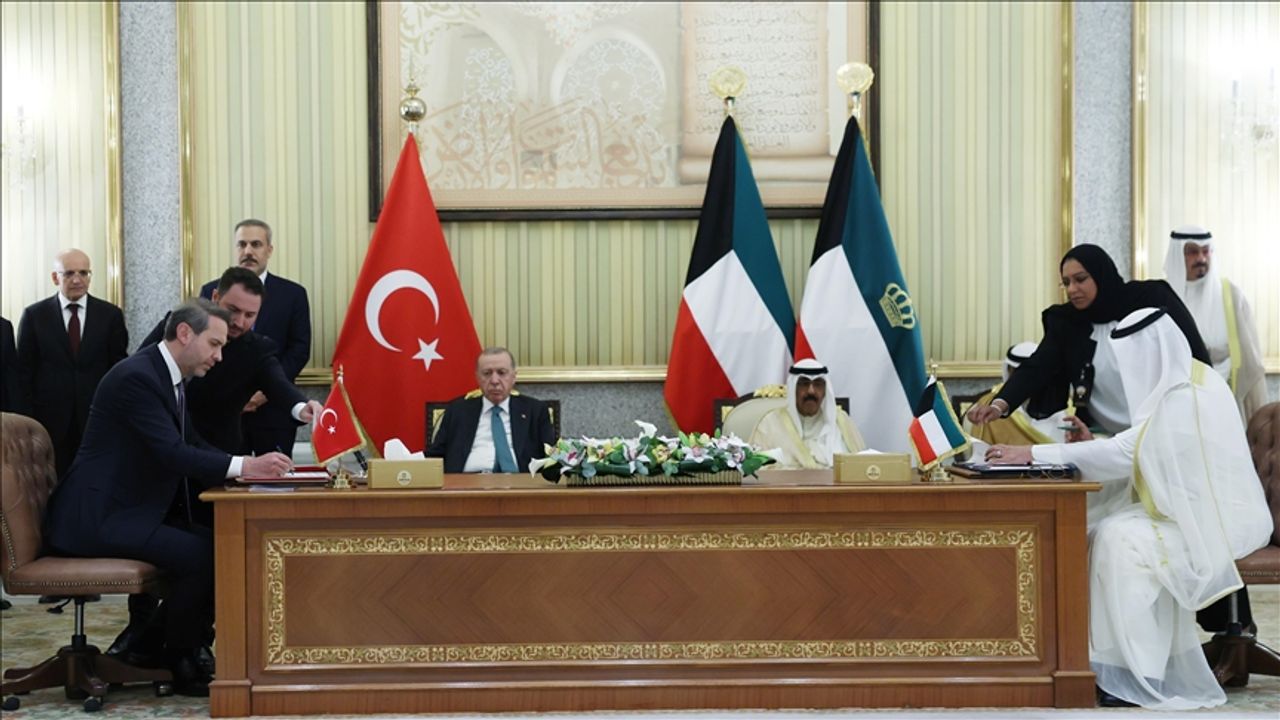 Türkiye ile Kuveyt arasında 4 anlaşma imzalandı