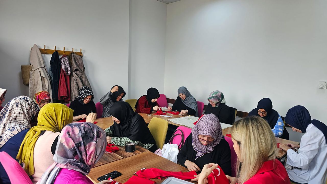 SAMEK atölyelerinden Cumhuriyet’in 102. yılına özel çalışmalar