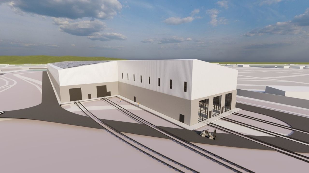 Türkiye'nin ilk hızlı tren fabrikası