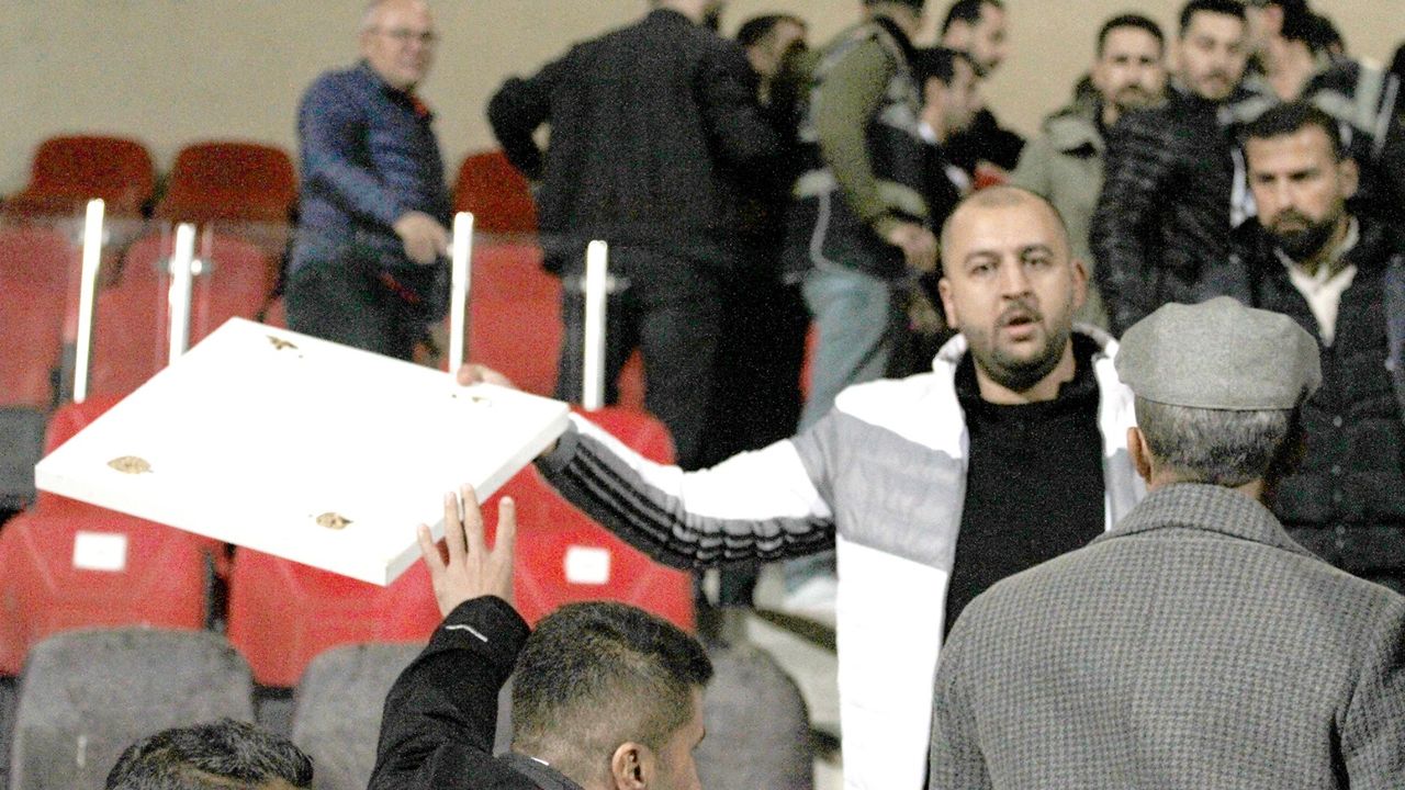 Eskişehirspor yönetimine saldırı