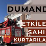 Yangında dumandan etkilenerek öldü