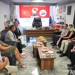 Başkan Ataç Berberler ve Kuaförler Odasını Ziyaret Etti