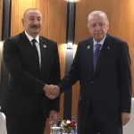 Cumhurbaşkanı Erdoğan Bişkek’te İlham Aliyev ile Görüştü