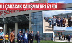 Vali Çakacak, Eskişehir Şehir Hastanesi inşaatında yapılan çalışmaları inceledi