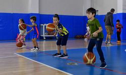 Jimnastik ve basketbol kurslarına çocuklardan yoğun ilgi