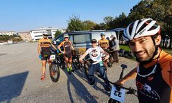 Eskişehirli bisikletçiler Uluslararası yarışmada ter döktü