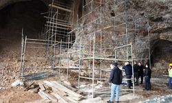 İnler Mağaralarında restorasyon çalışmaları devam ediyor