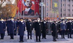 Eskişehir Vilayet Meydanı’nda 10 Kasım anma töreni
