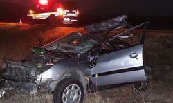 Takla atan aracın sürücüsü hayatını kaybetti