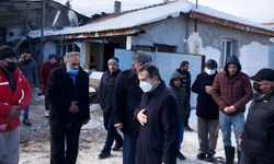Başkan Ataç’tan ağılı yanan çiftçiye ziyaret