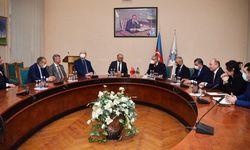 Rektör Erdal yeni iş birlikleri için Azerbaycan'da