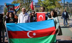 Eskişehir'de yaşayan Azerbaycanlılardan Ermenistan’a tepki
