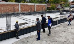 İnönü’de sosyal tesis alanı projesi çalışmaları devam ediyor