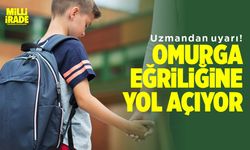 Dikkat! Omurga eğriliğine yol açıyor